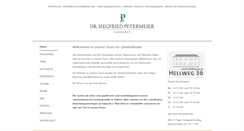Desktop Screenshot of dr-petermeier.de